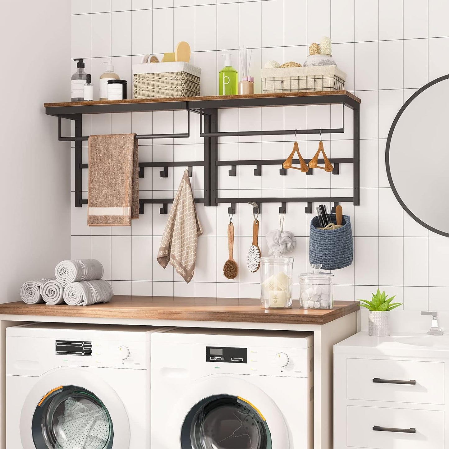 Knagerække på væggen